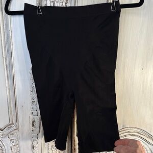 Black High-Waisted Long Line Thigh Body Shaper